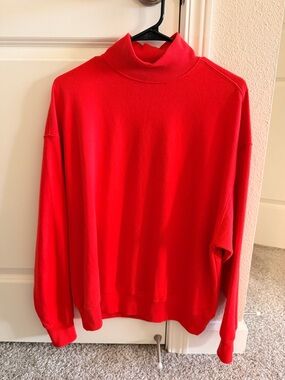 wild fable Red Turtleneck Sweater for Men